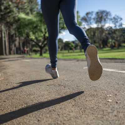 Picture of woman running