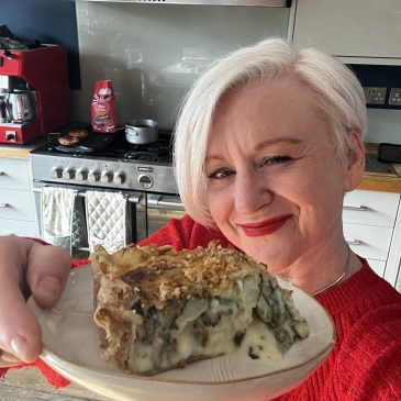 Cauliflower cheese tart