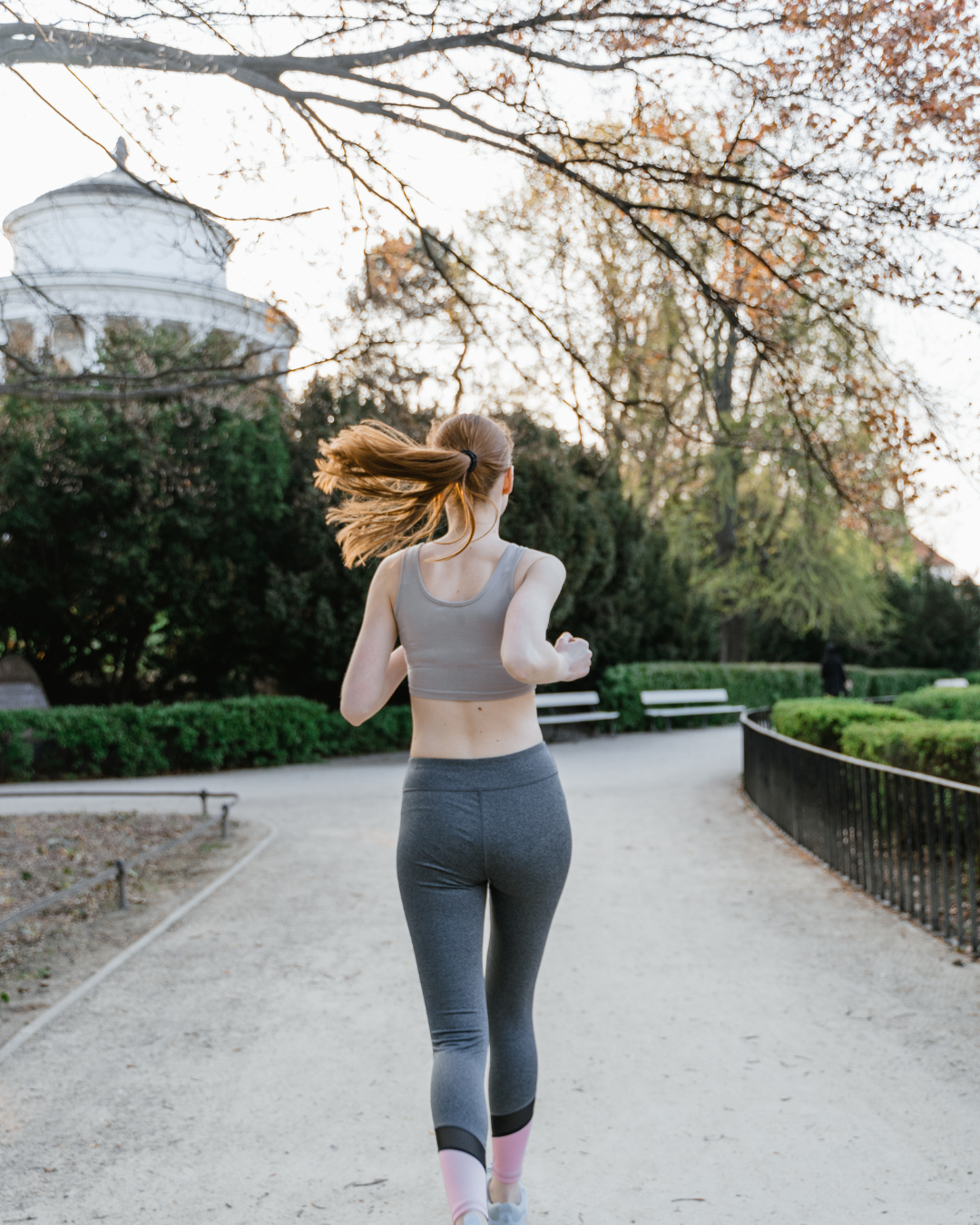 woman running